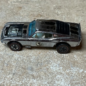 1969 Hot Wheels Redline Mustang Boss Hoss