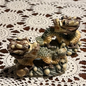 Set of Dragon Figurines