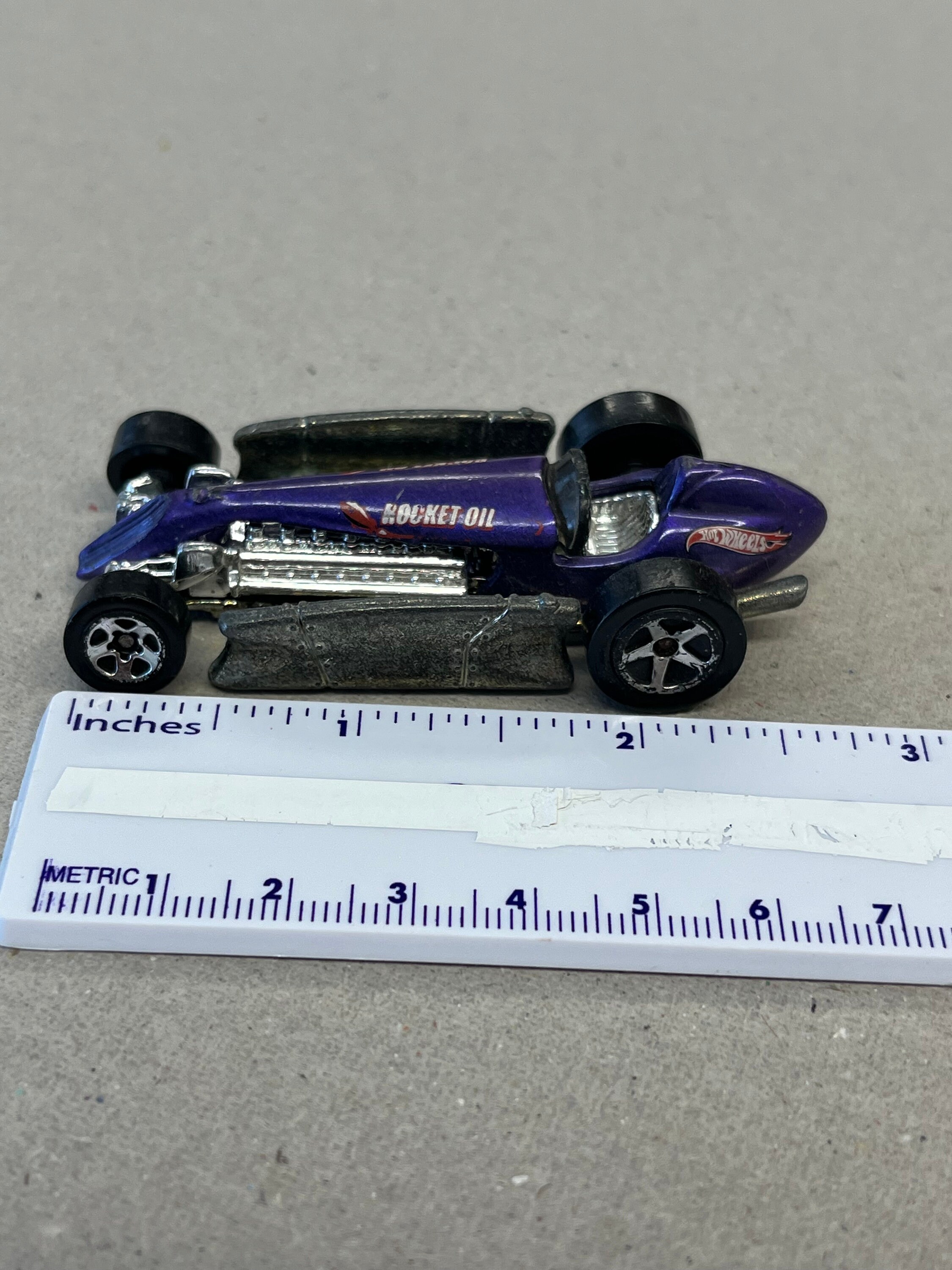Hot Wheels Purple Rocket Oil Special Car - Etsy