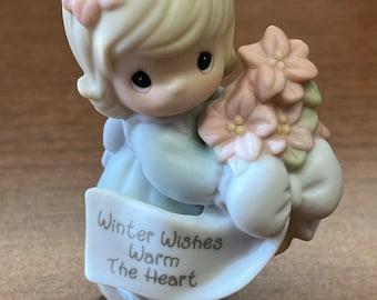 Precious Moments Winter Wishes Warm The Heart