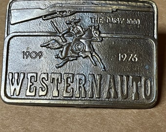 Western Auto Belt Buckle