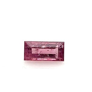 Natural Pink Tourmaline || Baguette Shape || 3.16CTS, 12.3x5.9 MM || Perfect for Ring & Earrings || Free Shipping ||