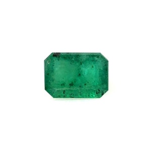 Natural Green Emerald || Octagon Cut || 1.30CTS, 8x5.8 MM || Perfect for Ring & Earrings || Free Shipping ||