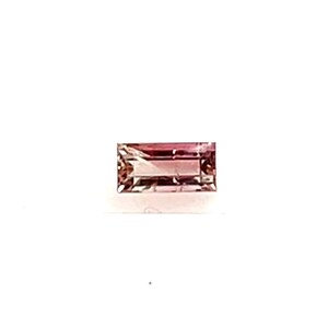 Natural Pink Tourmaline || Baguette Shape || 0.71CTS, 6.8x3.3 MM || Perfect for Ring & Earrings || Free Shipping ||