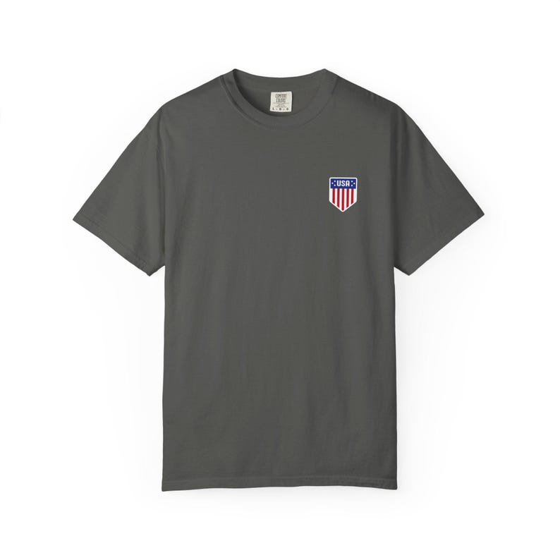 USA '26 Fussball Jersey Tee | Komfort Colors® American Football Shirt | USMNT Fanbekleidung Bild 3