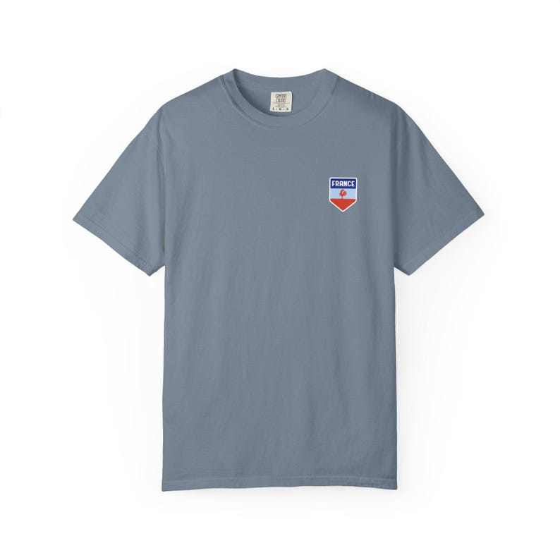T-shirt Coupe du Monde France '26 en jersey rétro | T-shirt de football Les Bleus | Cadeau de fan de football français pour lui image 7