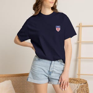 USA '26 Fussball Jersey Tee | Komfort Colors® American Football Shirt | USMNT Fanbekleidung Bild 12