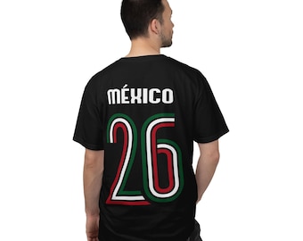 Camiseta de fútbol México '26 / Camiseta Comfort Colors® El Tri / Regalo para el aficionado al fútbol mexicano