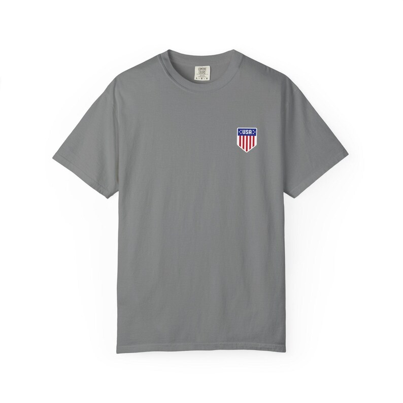 USA '26 Fussball Jersey Tee | Komfort Colors® American Football Shirt | USMNT Fanbekleidung Bild 4