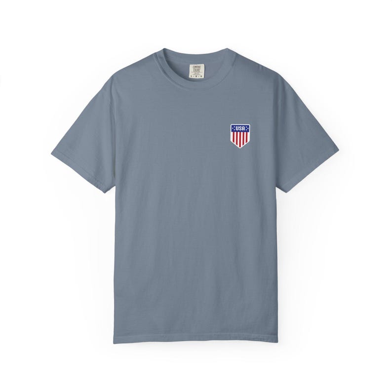 USA '26 Fussball Jersey Tee | Komfort Colors® American Football Shirt | USMNT Fanbekleidung Bild 7