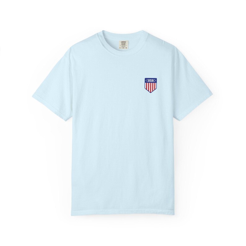 USA '26 Fussball Jersey Tee | Komfort Colors® American Football Shirt | USMNT Fanbekleidung Bild 5