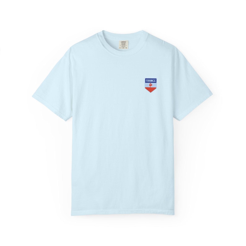 T-shirt Coupe du Monde France '26 en jersey rétro | T-shirt de football Les Bleus | Cadeau de fan de football français pour lui image 5