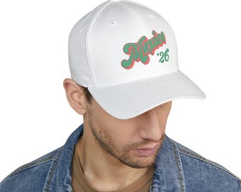 Gorra de fútbol México '26 / Gorra con bordado del Mundial / Regalo para aficionados al fútbol / Selección Nacional de México