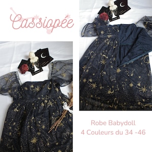 Robe baby doll Cassiopée image 1