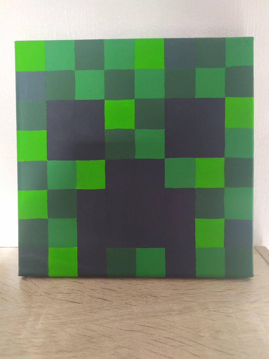 Minecraft Creeper Board Etsy