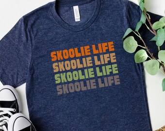 Skoolie life, Skoolie shirt Bus conversion shirt, bus conversion gift, Bus life shirt, Schoolie shirt, skoolie shirt, School bus Conversion