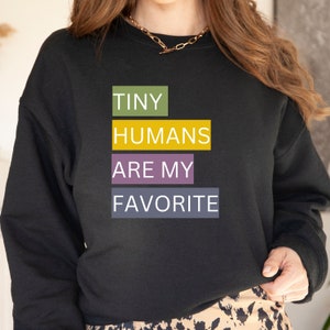 Childcare, Tiny Humans Are My Favorite, DAYCARE Teacher Shirt, Daycare Gift Shirt Daycare Tee, Daycare T-Shirt, Back to School Shirt