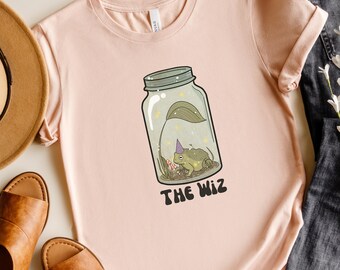 Funny Frog Shirt, Frog And Mushroom Shirt, Cute Frog Shirt, Women frog Shirt, Mushroom T Shirt, Mushroom Shirt, Funny Animal Shirt, The Wiz