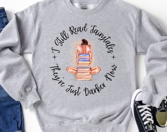 Smut Shirt | Spicy Fairytale Shirt | Dark Romance Reader Tee, Probably Reading Smut, Gift for Book Lovers & Smut Readers