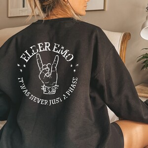 Elder Emo Shirt, When We Were Young Festival, Emo Gift, Emo Tees, Emo T-shirt, Scene shirt, It was never a phase