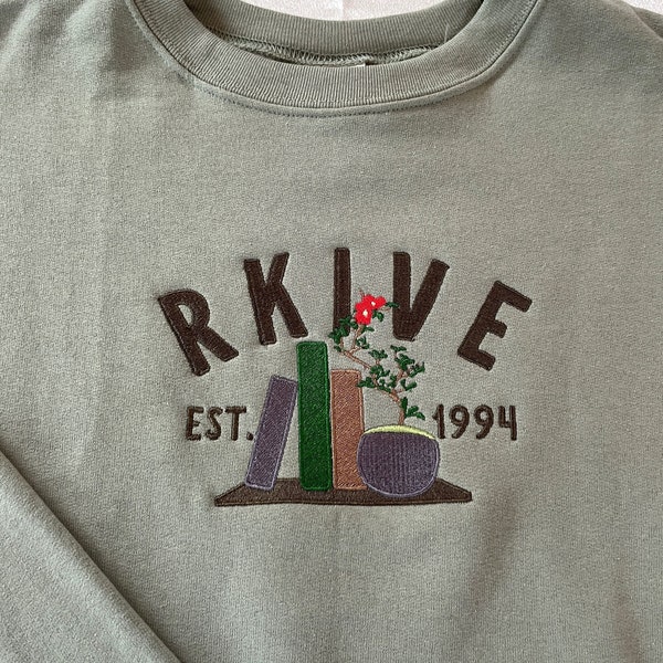 RKIVE- Embroidered Sweatshirt