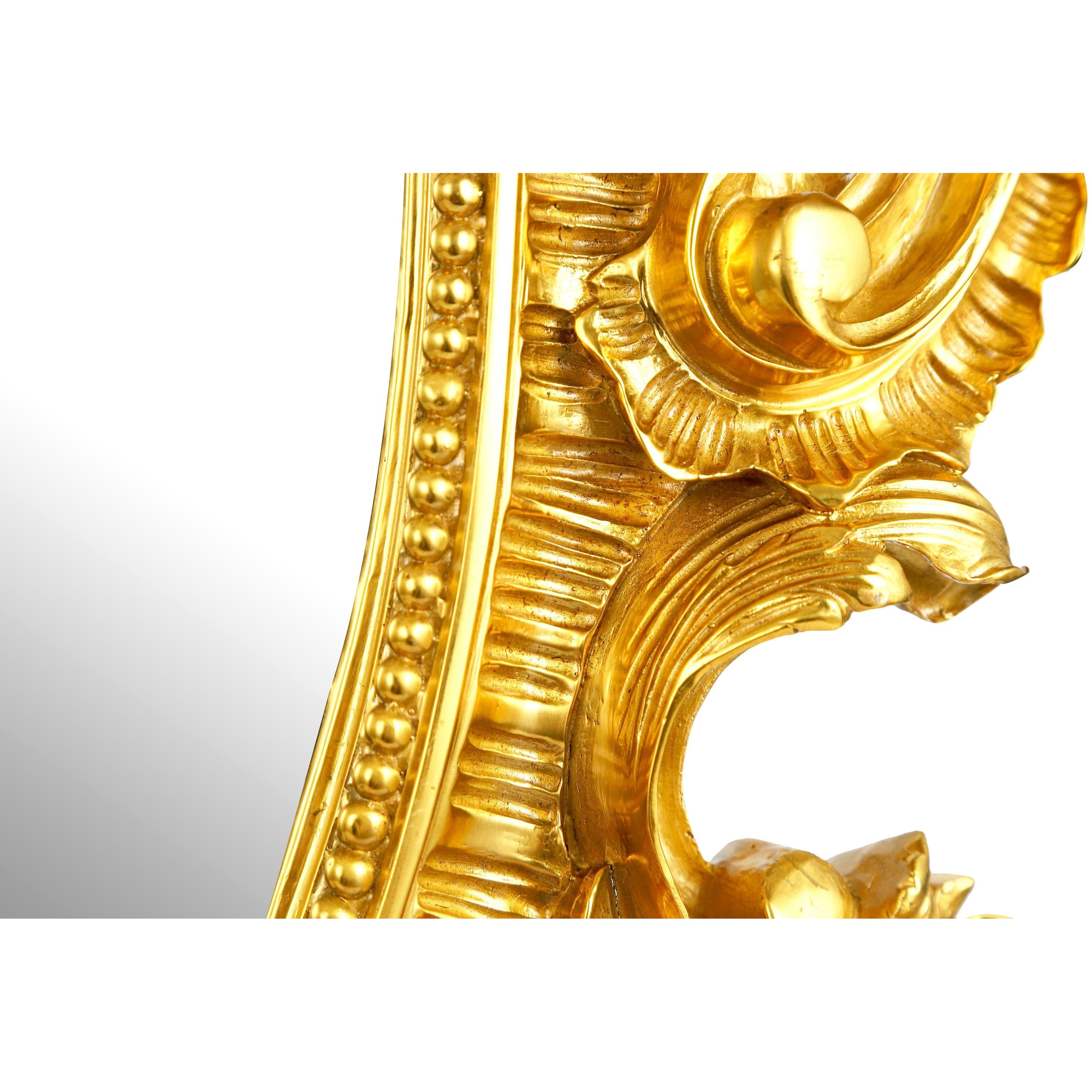 DECOELEVEN ™ Rococo Style Mirror in Bronze Etsy