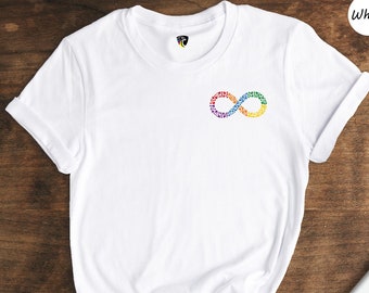 Autism Awareness Shirt, Neurodiversity Symbol Shirt, Inclusion Shirt, Infinity Symbol Shirt, Autism Acceptance Shirt