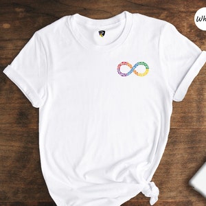 Autism Awareness Shirt, Neurodiversity Symbol Shirt, Inclusion Shirt, Infinity Symbol Shirt, Autism Acceptance Shirt