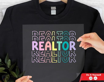 Realtor Ready to Print DTF transfer, Realtor Definition, Wholesale DTF Print, Full Color Transfer Printing, DTF Prints