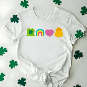 Chemise porte-bonheur pour la Saint-Patrick, chemise irlandaise, chemise shamrock, jolie chemise pour la Saint-Patrick, chemise porte-bonheur, chemise cadeau pour la Saint-Patrick