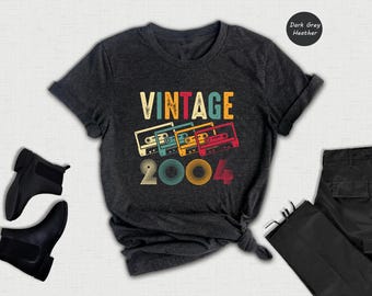 21st Birthday Shirt, Vintage 2004 Shirt, Vintage 2004 Shirt, 21st Birthday Gift, 21st Birthday Party, Hello 21 Birthday T shirt