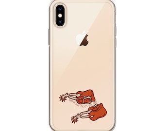 Cowgirl Spurs Western Phone Case | Rodeo Ranch Lifestyle