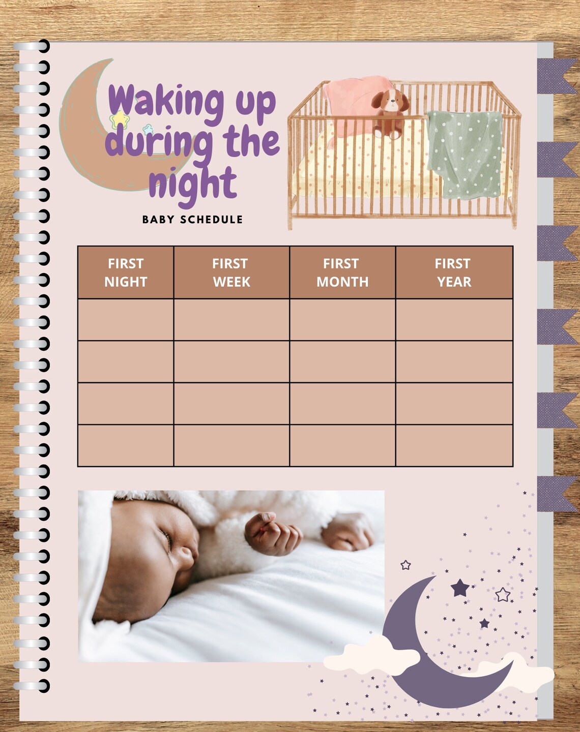 Digital Baby Journal Digital Baby Book Memory Book for Baby Digital