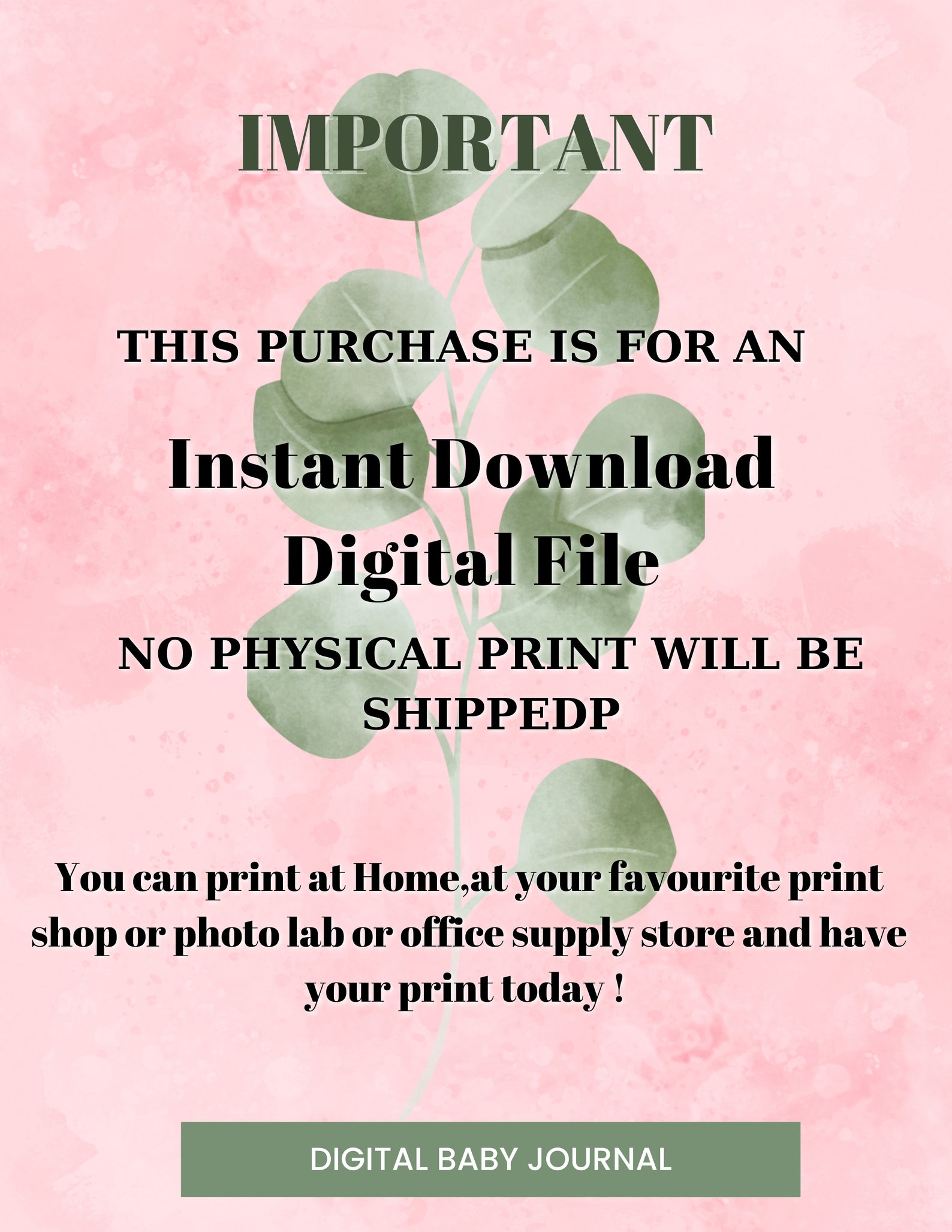 Baby Book Digital Journal Digital Memory Book Journal Pregnacy Etsy