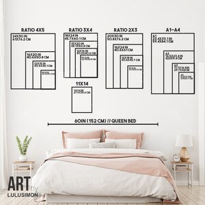 wall art size guide