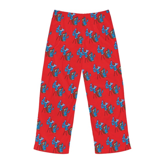 Mordecai and Rigby Men's Pajama Pants AOP 
