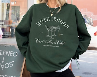 Cool Moms Club, Mama Sweatshirt, Luxury Social Club, Not A Regular Mom, Country Club Shirt, Charleston Mom Crewneck Funny Gift Idea for Mom