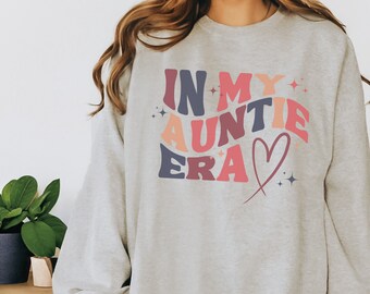 In My Auntie Era Shirt, Aunt Era Shirt, Eras Shirt, Aunt Shirt, Baby Pregnancy Announcement for Aunt, Gift For Aunt, Aunt Birthday Gift