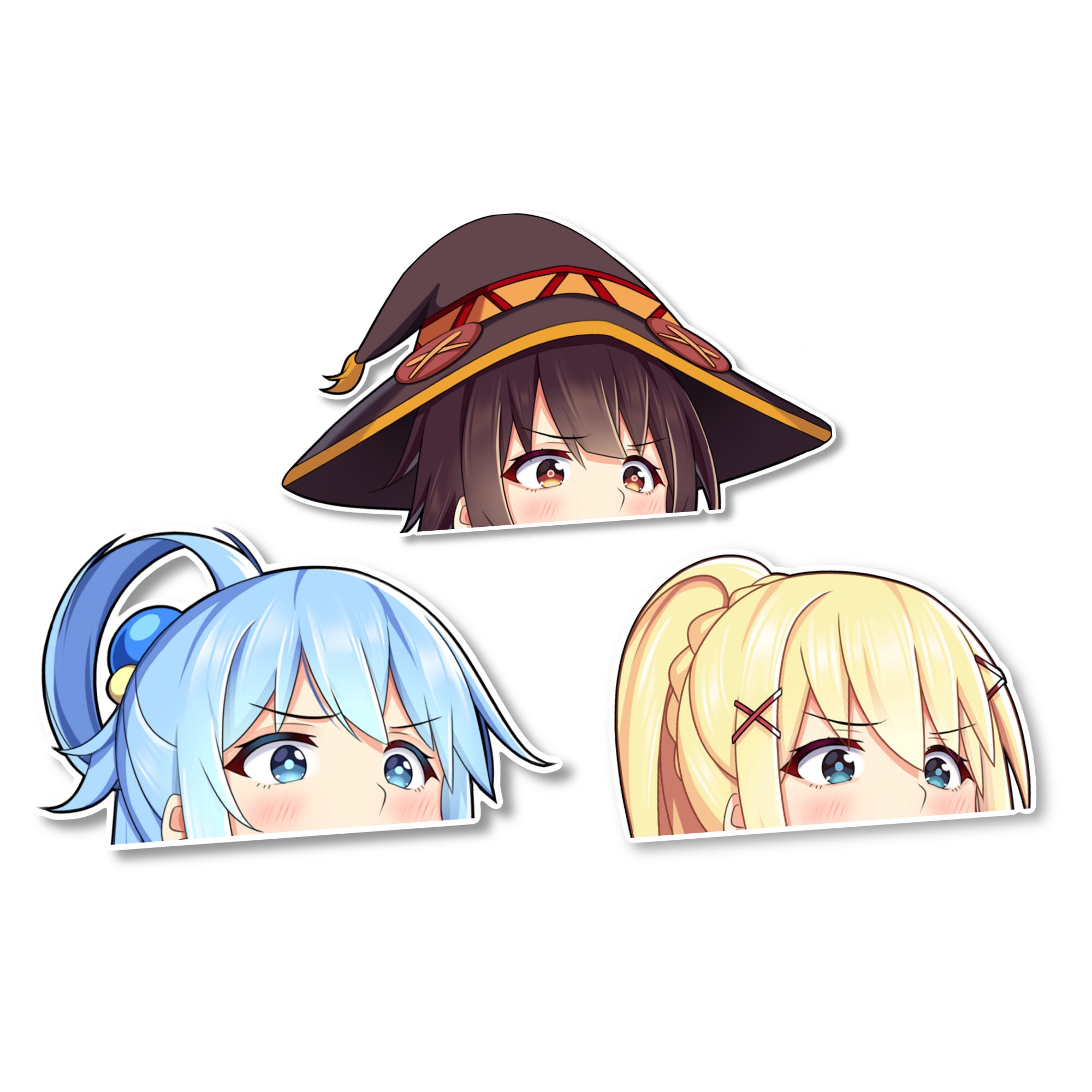 Anime Peeker and Stickers, Konosuba