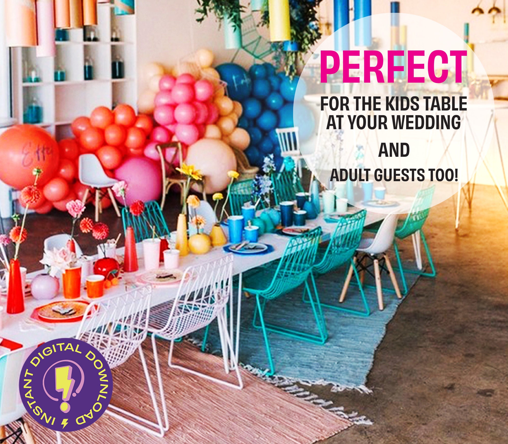 Printable Wedding Mad Libs for Kids &amp; Adults | Wedding Shower Games ...