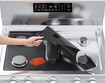 Stove Cover|Stove Top Protector| Heat Resistant Gas Stove Burner Covers| Reusable Stove Guard Stove Top Protector|