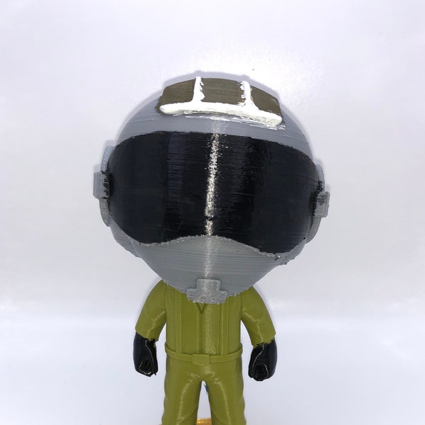 3D Pilot Bobblehead