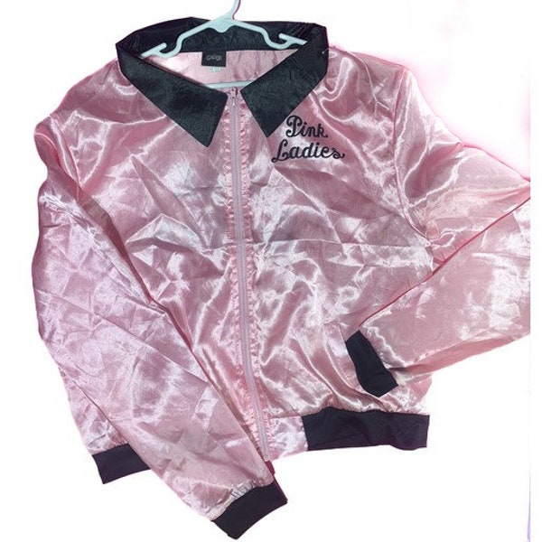 Pink Ladies Jacket Etsy