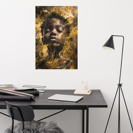 Black Art: Poster Print (The Genius)