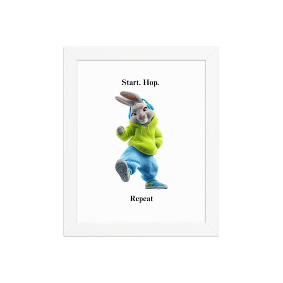 Framed poster (Rabbit)