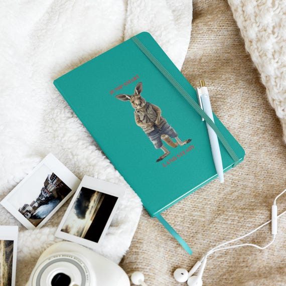 Hardcover bound notebook (KANGAROO JOEY)
