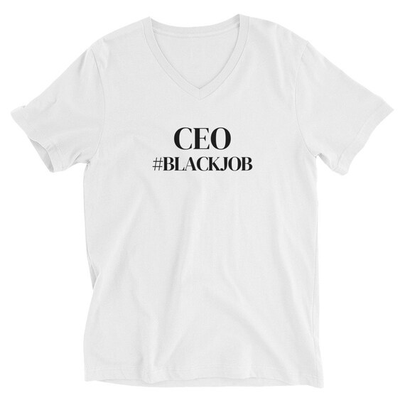 Unisex Short Sleeve V-Neck T-Shirt (CEO)