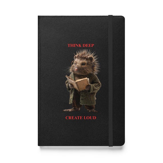 Hardcover bound notebook ((PORCUPINE)