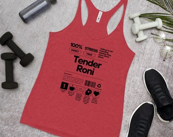 Women's Racerback Tank (Tender Roni)