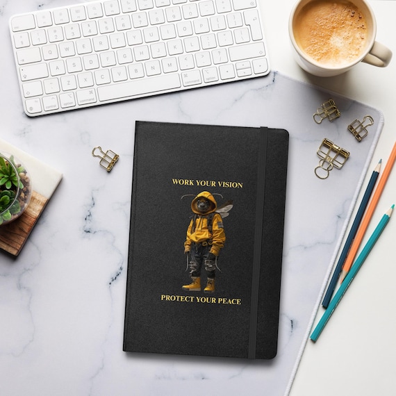 Hardcover bound notebook (BEE)